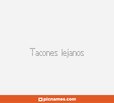 Tacones lejanos